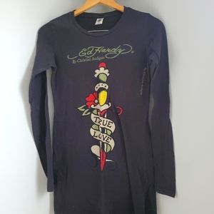 Ed Hardy Long Top, Med.